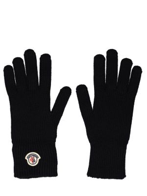 Γάντια Moncler μαύρο