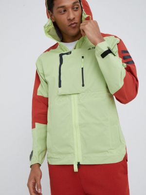 Kabát Adidas Terrex zöld