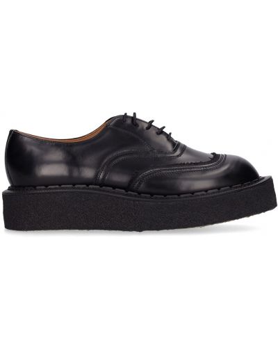 Pantofi oxford din piele Comme Des Garçons negru