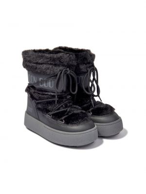 Pels støvler for piger Moon Boot Kids sort