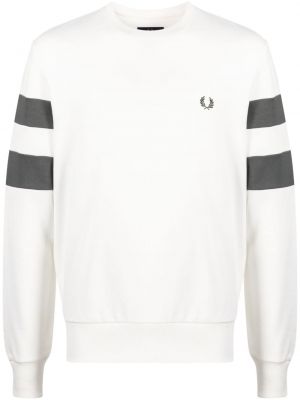 Sweat en coton Fred Perry blanc