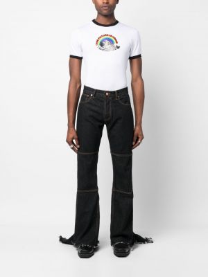 Distressed jeans ausgestellt Jordanluca schwarz