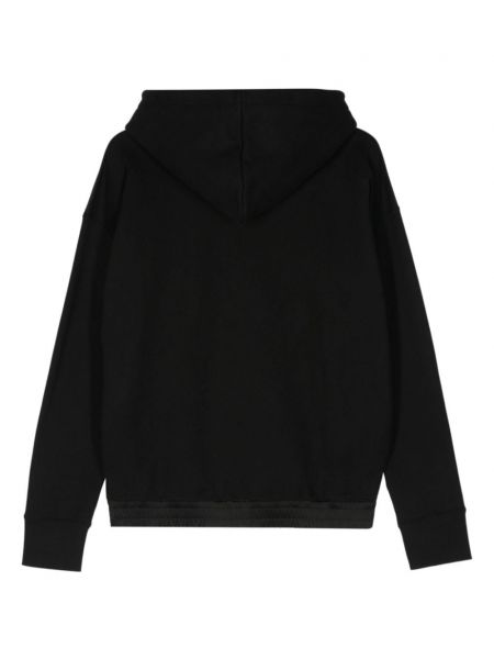 Siuvinėtas džemperis su gobtuvu Saint Laurent juoda