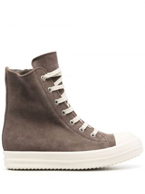 Blonder snøring sneakers Rick Owens brun