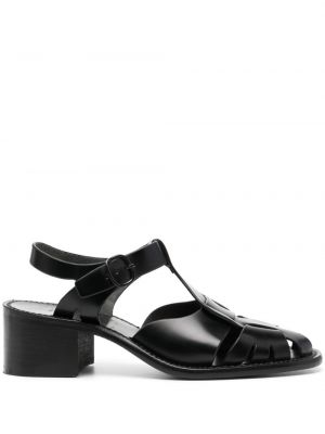 Kožené sandále Hereu čierna