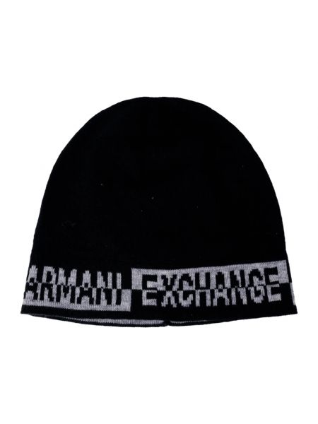 Czapka Armani Exchange czarna
