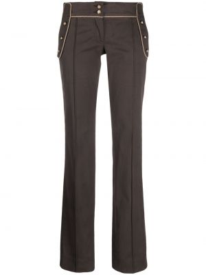 Rovné kalhoty Dolce & Gabbana Pre-owned - Zlato