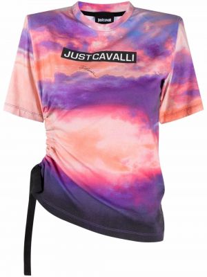 T-shirt Just Cavalli lila