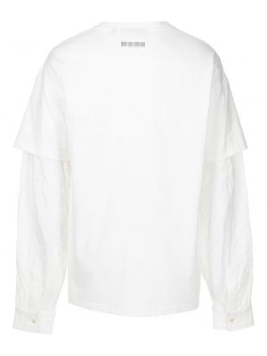 T-shirt Mostly Heard Rarely Seen blanc