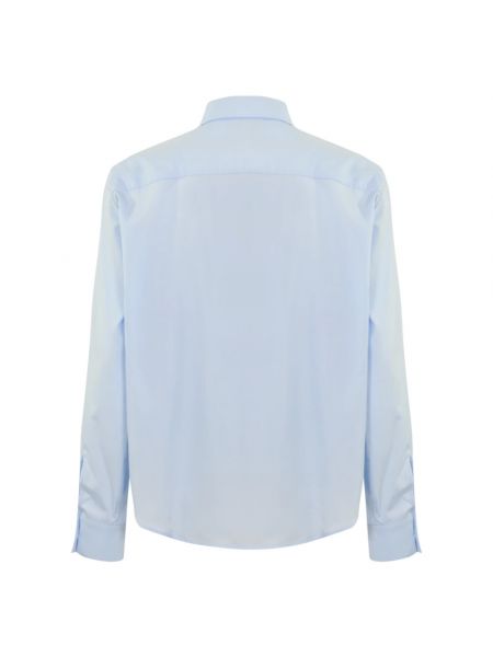 Camisa de algodón Mvp Wardrobe azul
