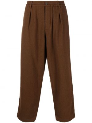 Pantaloni baggy Universal Works marrone