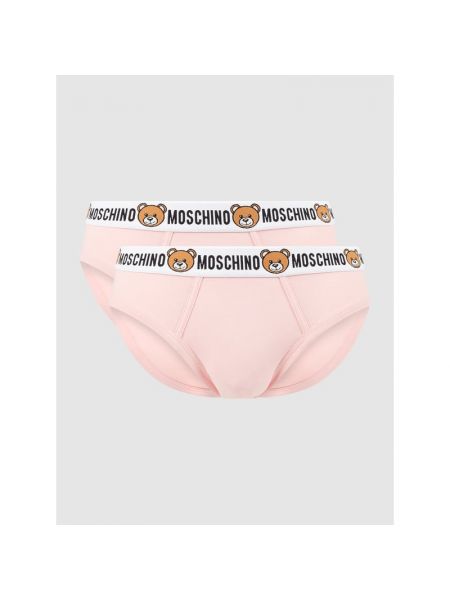 Figi Moschino Swim + Underwear, różowy