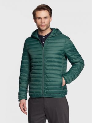 Pernata jakna slim fit United Colors Of Benetton zelena