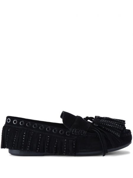 Loafers med frynser Kurt Geiger London sort