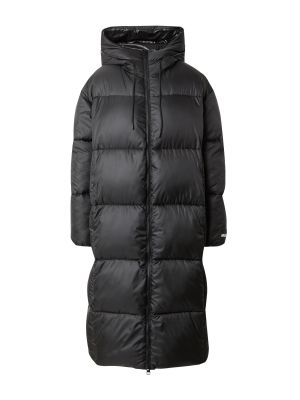 Пухено зимно палто Hugo черно