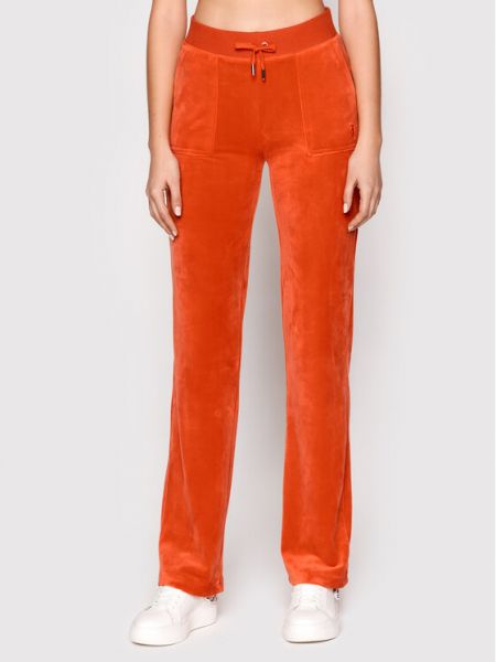 Spodnie dresowe Juicy Couture, pomarańczowy