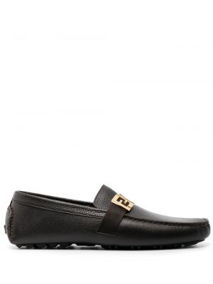 Skinn loafers Fendi