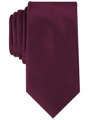 Однотонный атласный галстук Perry Ellis