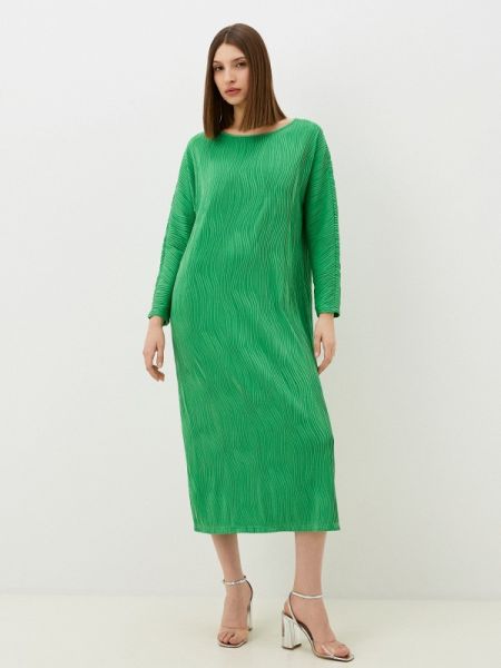 Платье Pompa зеленое