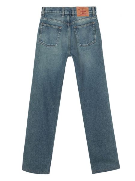 Straight jeans mit geknöpfter Y/project blau