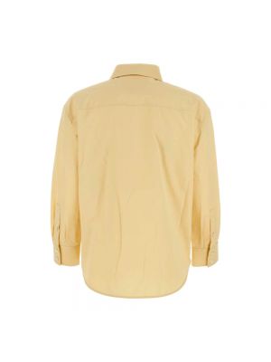 Camisa oversized Jil Sander amarillo