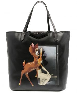 Bolso shopper con estampado Givenchy Pre-owned negro