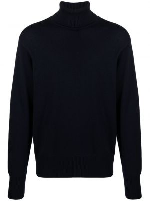Sweter wełniany Société Anonyme niebieski