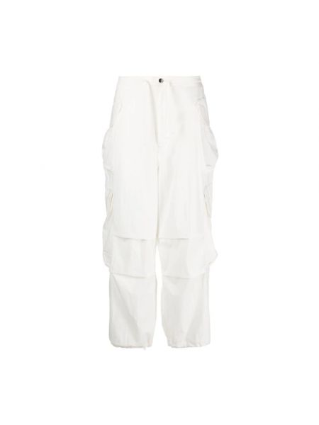 Szerokie spodnie Entire Studios białe