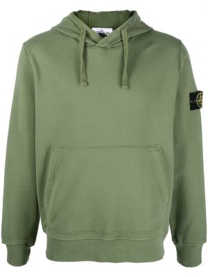 Hoodie Stone Island grön