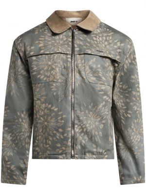 Traper jakna s cvjetnim printom s printom Mouty