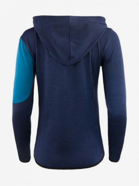 Bluza z kapturem Alpine Pro niebieska