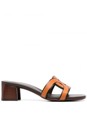 Papuci tip mules Tod's