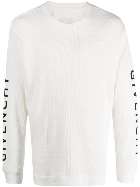 Tričko s potiskem Givenchy bílé