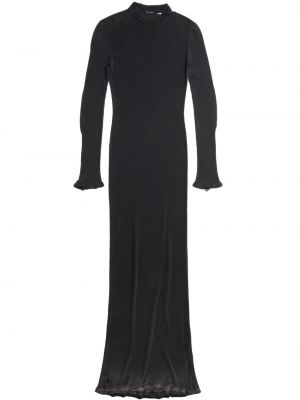 Макси рокля Balenciaga черно
