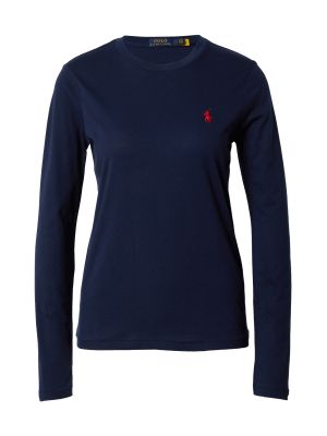 T-shirt a maniche lunghe Polo Ralph Lauren rosso