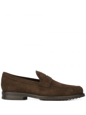 Loafers Tod's brązowe