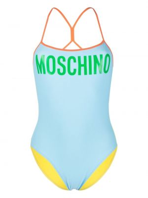 Baddräkt Moschino blå