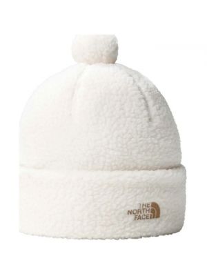 Beżowa czapka z daszkiem polarowa The North Face