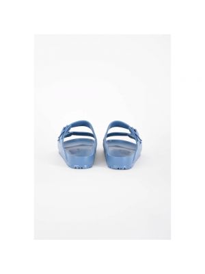 Sandalias con tacón de tacón alto Birkenstock azul