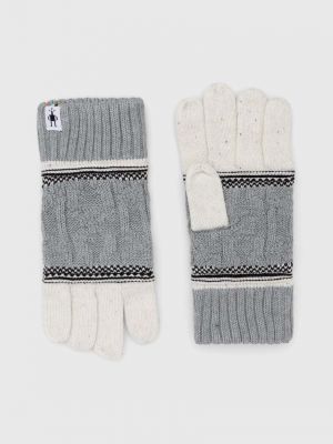 Rękawiczki Smartwool szare