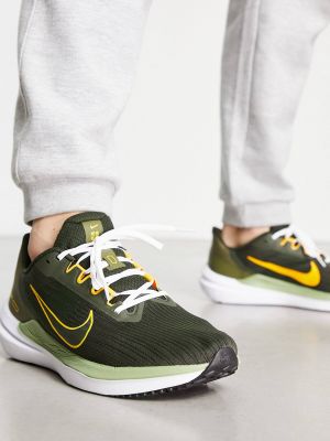Кроссовки Nike Running зеленые