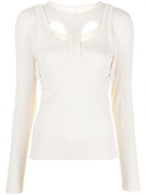 Top Dion Lee amarillo