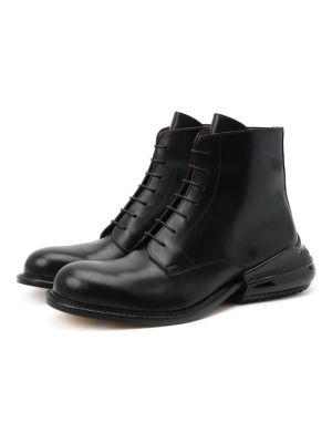 Кожаные ботинки Maison Margiela черные