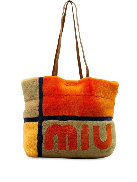 Τσάντα shopper Miu Miu Pre-owned