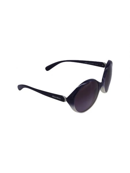 Okulary przeciwsłoneczne Miu Miu Pre-owned niebieskie