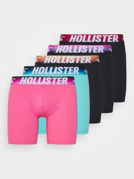 Spodnie Hollister Co. różowe