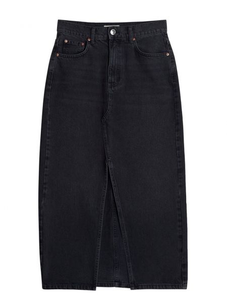 Spódnica jeansowa Gina Tricot czarna