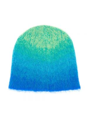 Mohair mütze Erl blau