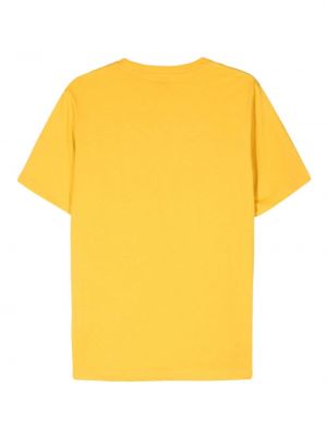 Medvilninis marškinėliai Ps Paul Smith geltona
