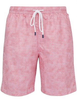 Mesh shorts Fedeli rot